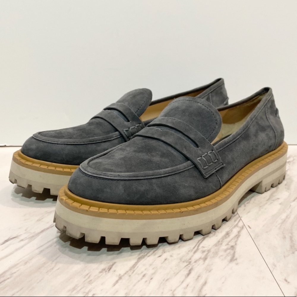 Vince Camuto Mckella Suede Loafer 8 1/2M
